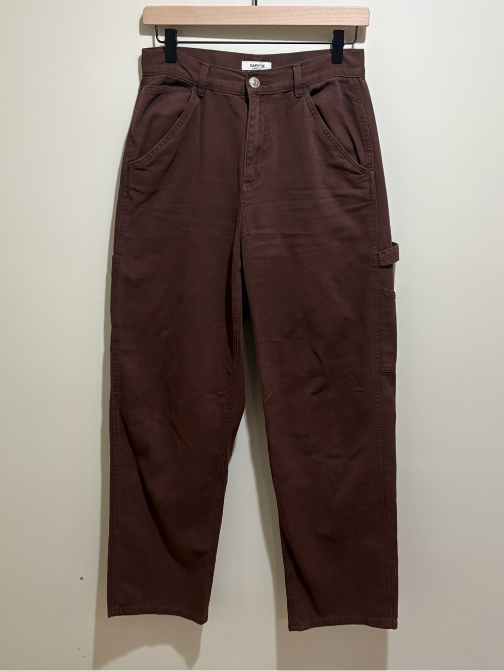 Garage Brown Carpenter Pants